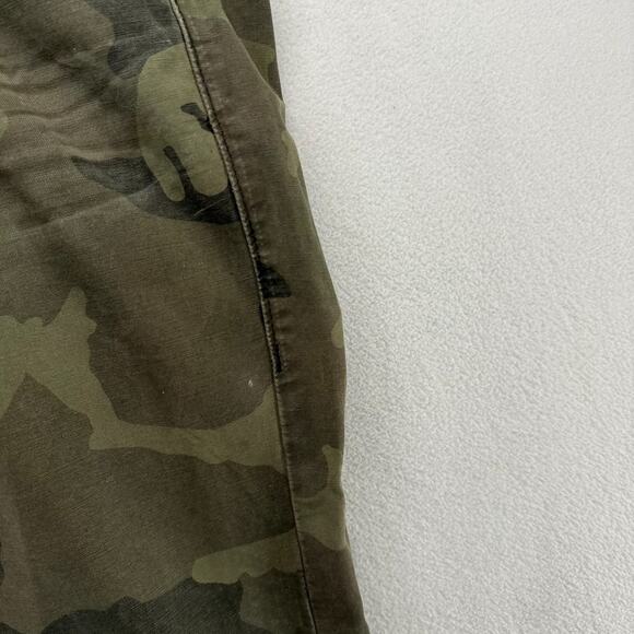 True Religion Jeans men's 40 Green Camo Military Woodland Flap Pockets USA made - Picture 3 of 14